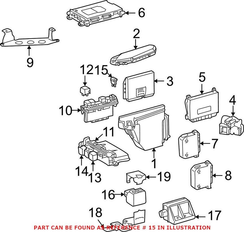 Mercedes Fuse 000000004202